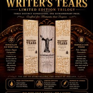 Writers Tears Limited Edition and Glendalough Irish Whiskey’s