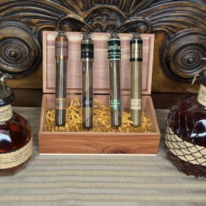 Blanton's Custom Cigar Box paired with Blanton’s Single Barrel.