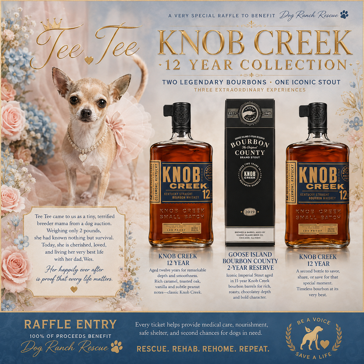 Knob Creek 12 year and Knob Creek Goose Island