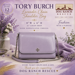 Tory Burch Lavender Chain Shoulder Bag